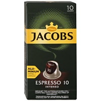 Капсулы Jacobs Espresso 10 Intenso молотый 10 штук по 5.2г