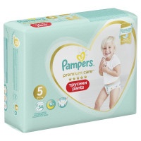 Трусики Pampers Premium Care Pants Junior 5, 12-17 кг, 34 шт.