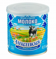 Молоко сгущенное Алексеевское 8.5% ГОСТ, 360г