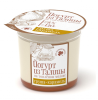 Йогурт Талицкий на топленом молоке печеная груша-карамель 8%, 130г