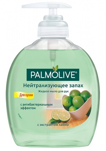Жидкое мыло Palmolive Нейтрализующее запах для кухни Лайм, 300 мл
