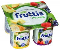 Йогурт Fruttis Легкий Лесные ягоды-ананас-дыня 0,1% 110г