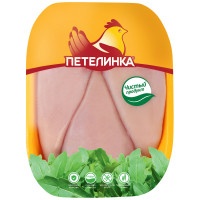 Филе цыпленка-бройлера без кожи Петелинка охлажденное, цена за кг