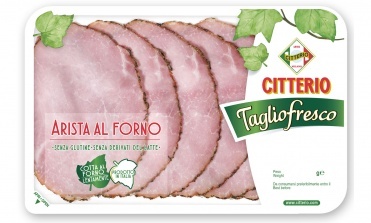 Окорок свиной Citterio запеченный нарезка 80г