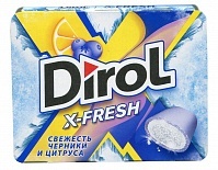 Dirol X-Fresh черника цитрус 16г