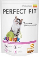 Сухой корм для котят Perfect fit Junior курица 650г