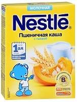 Каша Nestle сухая молочная пшеничная тыква с 5 месяцев 220г