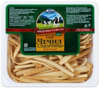 Сыр Предгорье Кавказа Чечил - спагетти копченый 45% 100г