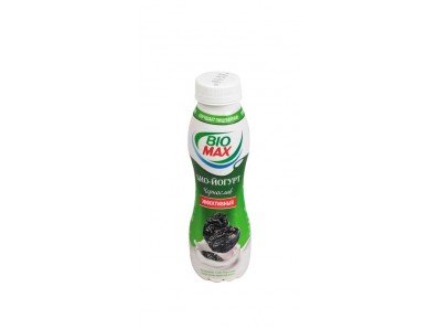 Йогурт BIO MAX питьевой чернослив, 300г