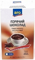 Какао-напиток Aro горячий шоколад 250г