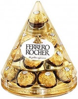 Конфеты Ferrero Rocher шоколадные конус / пирамида, 213г