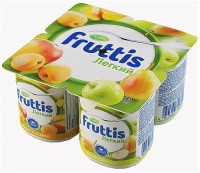 Йогурт Fruttis абрикос-манго-яблоко-груша 0,1% 110 гр