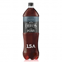  Газированный напиток Evervess Black Royal Кола сильногазированный 1,5 л