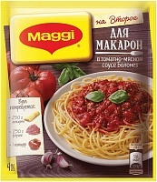 Приправа Maggi на Второе для макарон в томатно-мясном соусе Болоньезе 30г