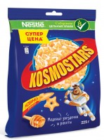 Завтрак Nestle Kosmostars готовый звездочки и ракеты медовые 225г