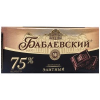 Шоколад Бабаевский Элитный 75% какао 200г