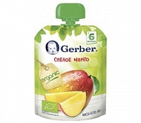 Пюре фруктовое Gerber Organic 90г