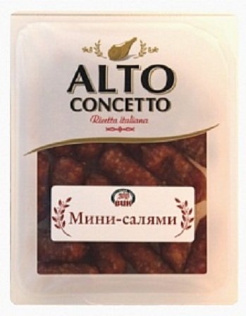 Мини-салями Alto Concetto сыровяленая 150г