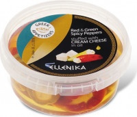 Перчики Ellenika острые фаршированные сливочным сыром 250 г