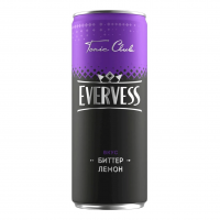 Газированный напиток Evervess Биттер Лемон 0,33 л