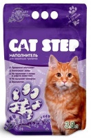 Наполнитель Cat step для кошачьего туалета лаванда 3,8л