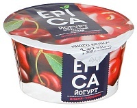 Йогурт Epica натуральный с вишней и черешней 4,8% 130г