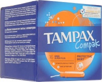Тампоны с аппликатором Tampax Compak Super Plus, 16 шт.