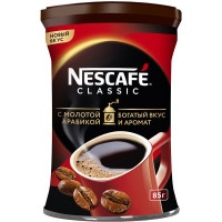 Кофе растворимый Nescafe Classic натуральный 85г