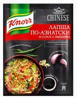 Приправа Knorr На второе лапша по-азиатски в соусе с имбирем 30г