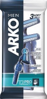 Станок Arko T2 Pro бритвенный мужской 2 лезвия, 3 шт