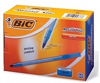 Ручка Bic Round stic шариковая синяя 60шт
