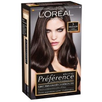Краска для волос L'Oreal Preference Бразилия оттенок 3 Темно-каштановый интенсивный, 174 мл