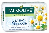 Мыло туалетное Palmolive Натурэль Баланс и Мягкость с экстрактом ромашки и витамином Е, 90 г