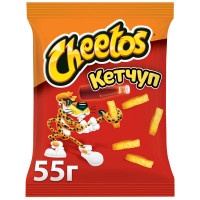 Чипсы Cheetos со вкусом кетчупа 55г
