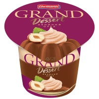 Пудинг Grand Dessert Ehrmann Двойной орех ультрапастеризованный со сливочным муссом 4,9%, 200 гр