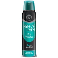 Антиперспирант Breeze Men Dry Protection Deo Control, 150 мл