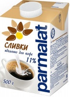 Сливки Parmalat ультрастерилизованные 11% 0,5 л