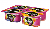 Йогуртный продукт Fruttis C лесными ягодами/c манго и абрикосом 8%, 115г