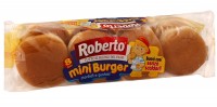 Булочки Roberto для Бургера мини 200г (8шт)