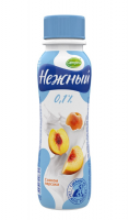 Йогуртный продукт Нежный с соком персика 0.1%, 285г