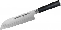 Нож кухонный Samura "Mo-V", сантоку, длина лезвия 18 см