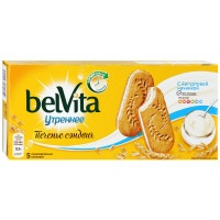 Печенье BelVita Утреннее сэндвич со злаками и йогуртом 253г