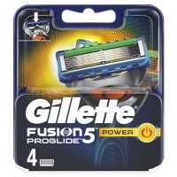 Кассеты Gillette Fusion ProGlide Power для бритвенного станка 4шт