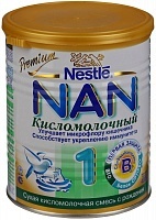 Сухая смесь молочная NAN 1, 400г