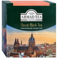 Чай Ahmad Tea Classic черный классический, 100пак*2г