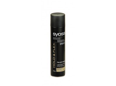 Лак для волос SYOSS hold & flex, 400мл