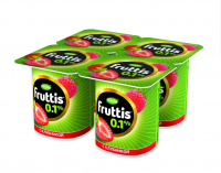 Йогуртный продукт Fruttis Клубника 0.1%, 110г