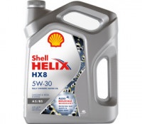 Моторное масло Shell Helix HX8 A5B5 5W-30, 4л