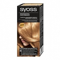 Крем-краска для волос Syoss тон 8-7 Карамельный Блонд, 50 мл