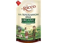 Майонез Mr.Ricco Organic на перепелином яйце 67%, 800мл
